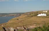 The Headlands Hotel from Port Isaac
