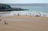 Polzeath Surfing